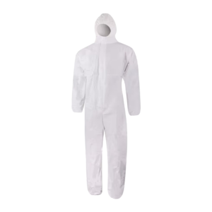 Disposable Coverall Non-woven disposable overall is 50gsm polyproylene and elastisised. Limited use for particulate protection.