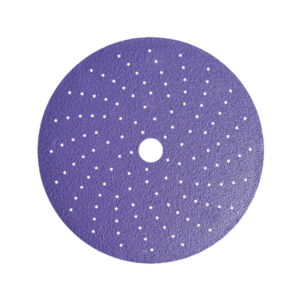 Purple Zirconia Clean & Strip Disc with Mandrel